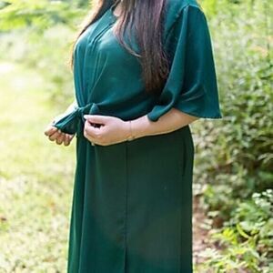 Hunter Green Dress